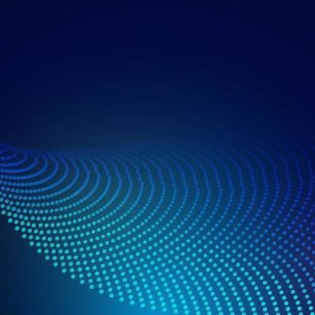 abstract-futuristic-particle-lines-mesh-on-blue-background-with-light-effect-technology-concept-free-vector